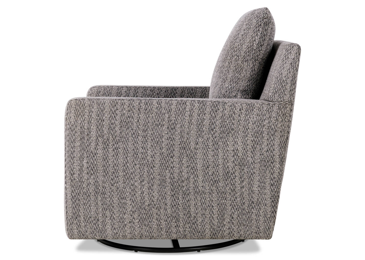 Fauteuil pivotant Sadie -Oscar gris