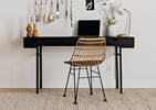 Jericho Desk -Malta Raven