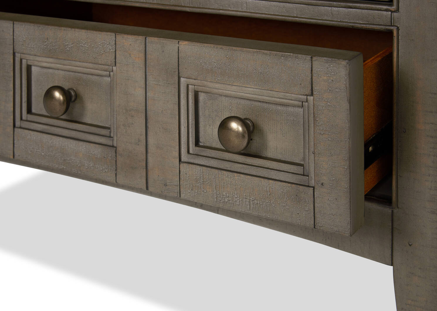Table de chevet Parker -héron gris