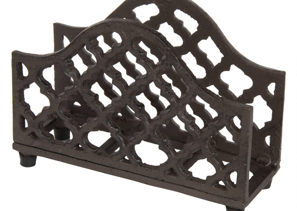 Porte-serviettes table Treillage en fer