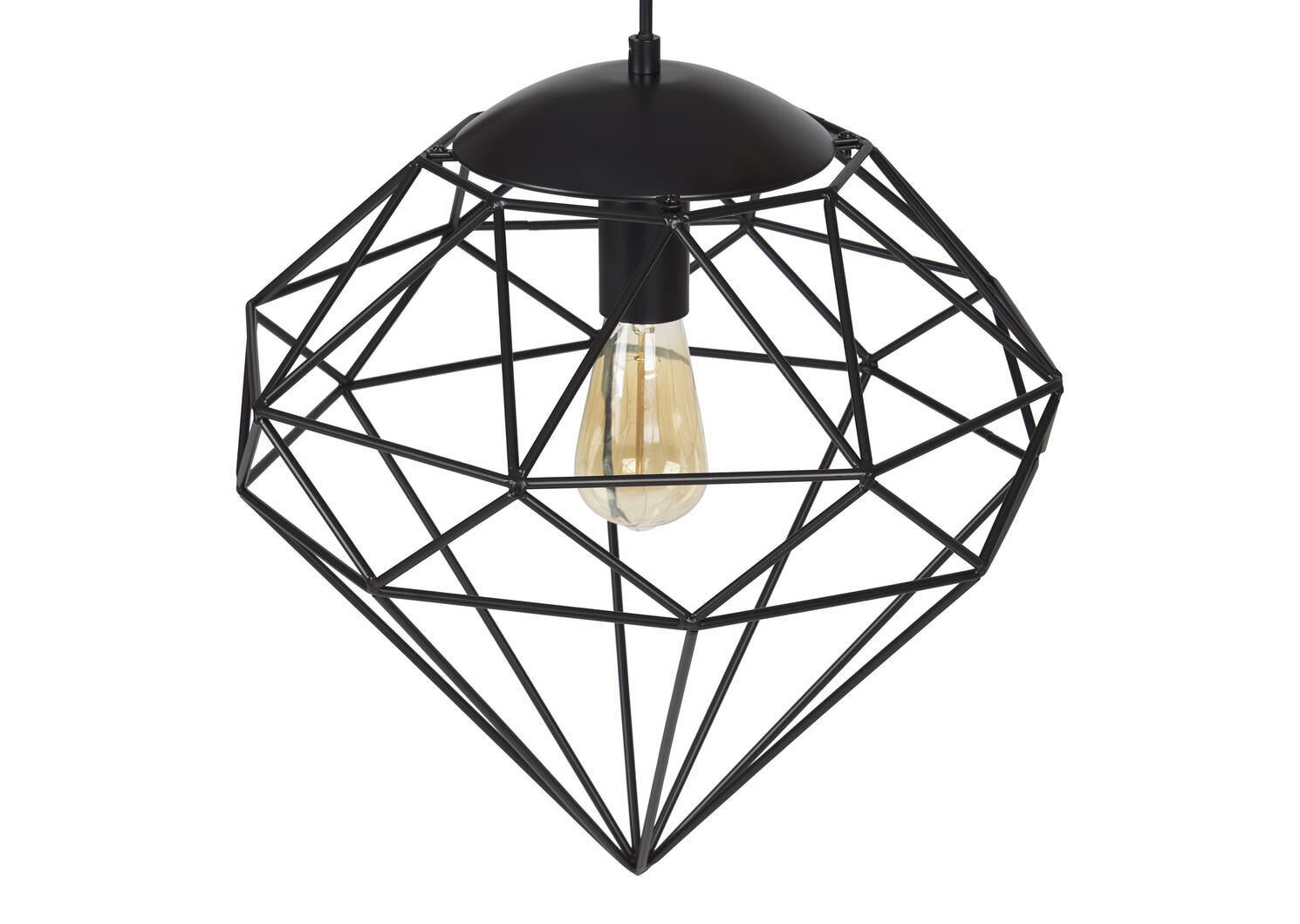 Lampe suspendue Gemma noire