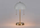 Lampe de table Keeley blanche