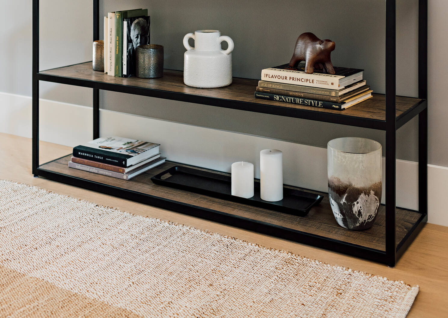 Tapis décoratifs Jarrett naturels/sable