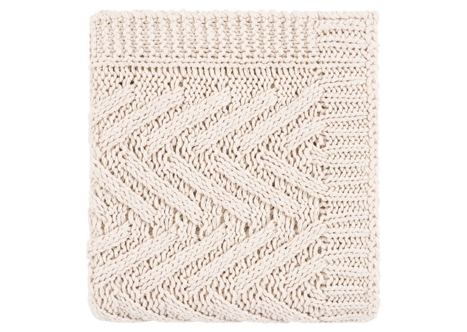 Rene Cotton Throw Natural