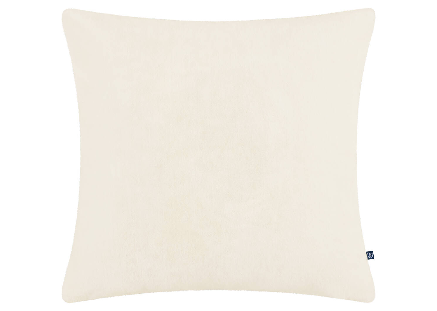 Coussin f. fourrure Laurent 24x24 blanc
