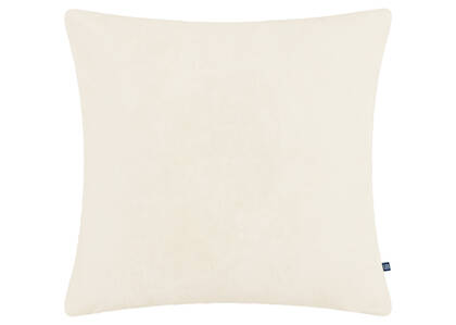 Laurent Faux Fur Pillow 24x24 White