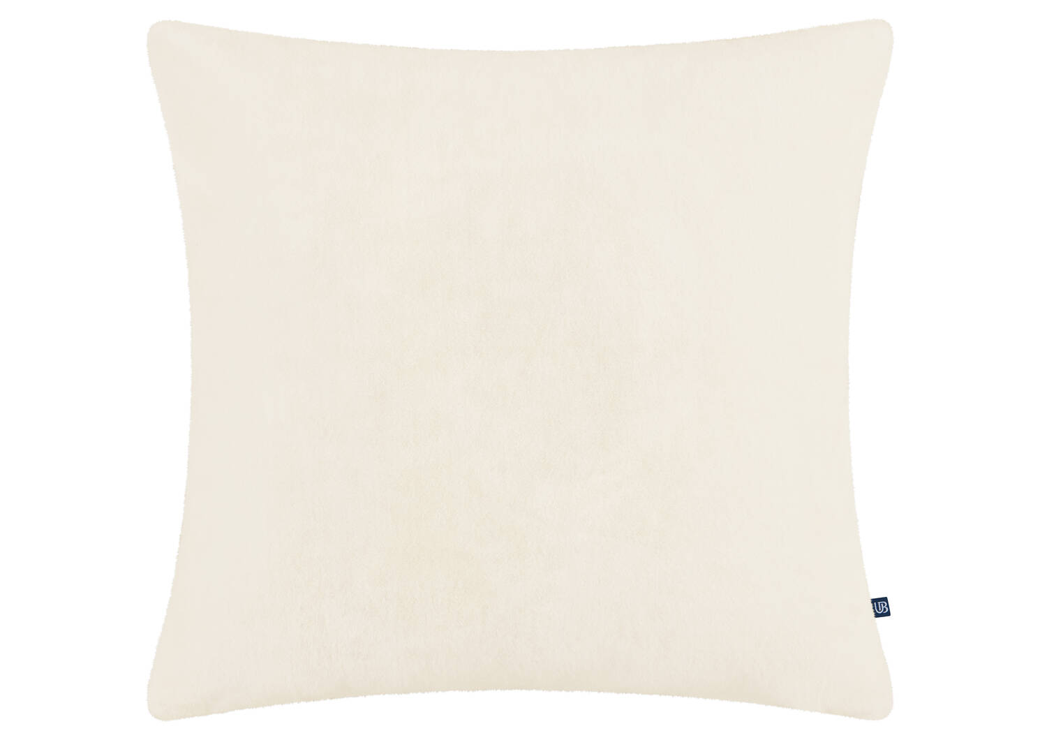 Laurent Faux Fur Pillow 24x24 White