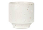 Fleur Planter Small Speckled White
