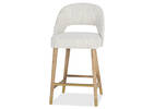 Tabouret Jerusha -Luly poivre/faon
