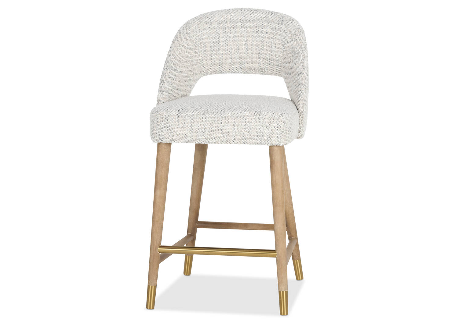 Tabouret Jerusha -Luly poivre/faon