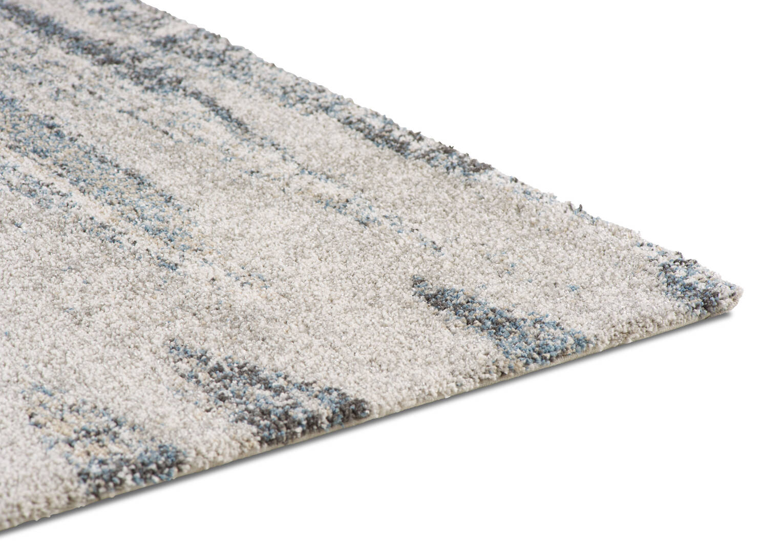 Bastion Rugs Cream/Blue