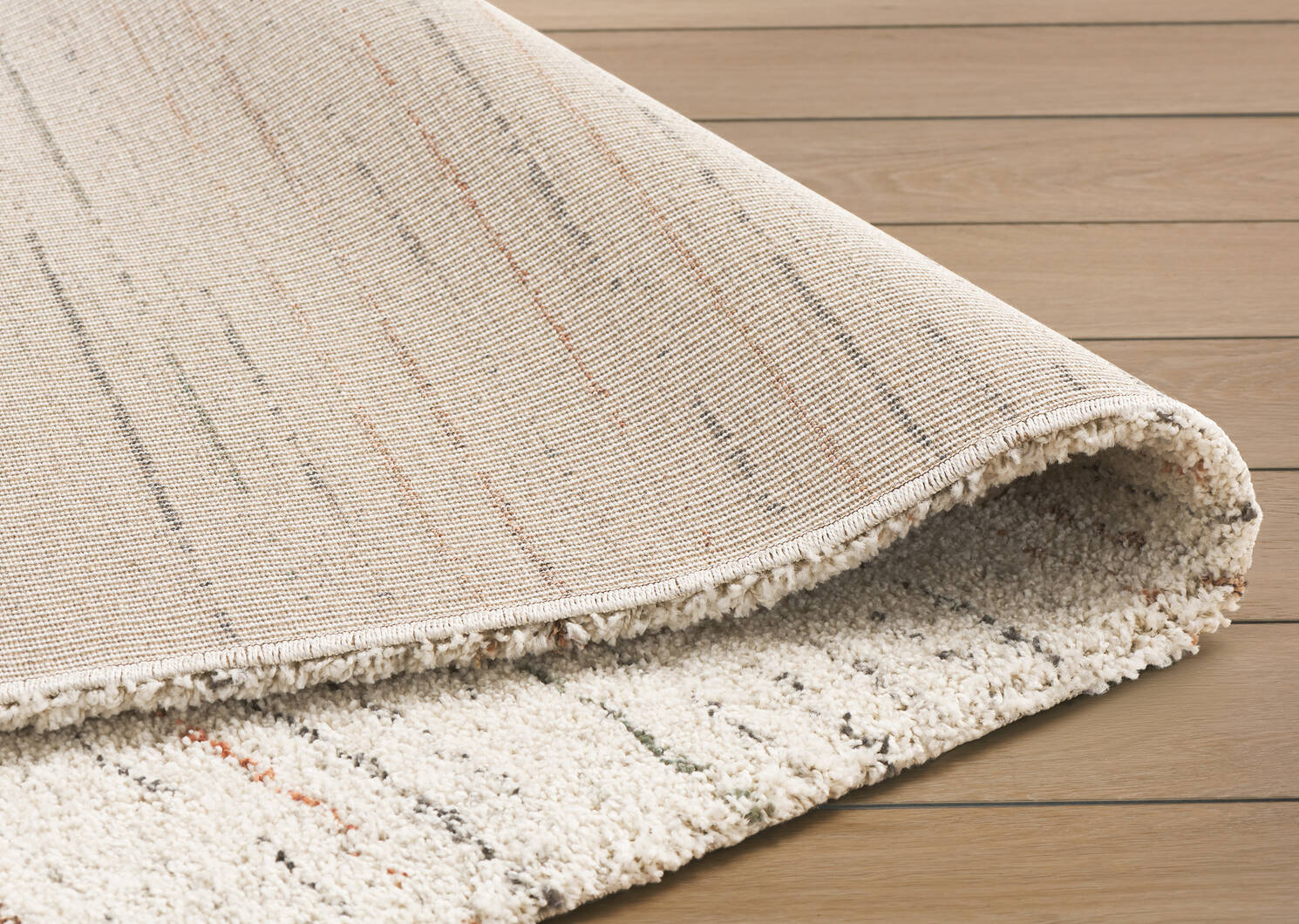 Anola Rug 94x133 Ivory/Multi