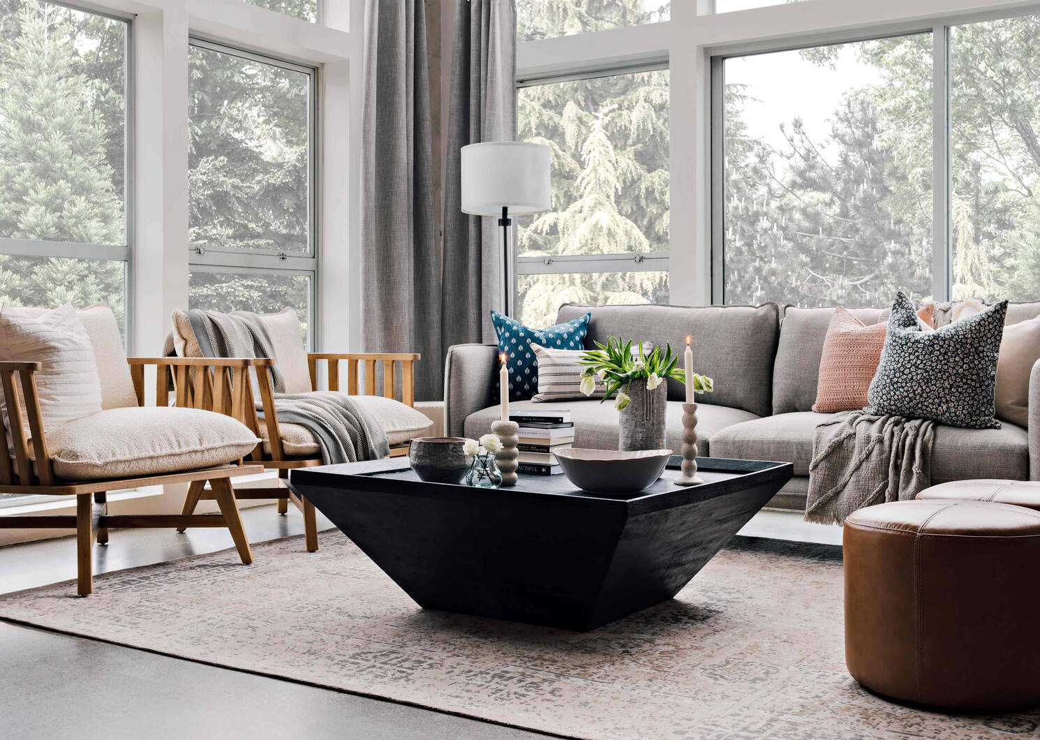 Dumont Coffee Table -Portica Coal