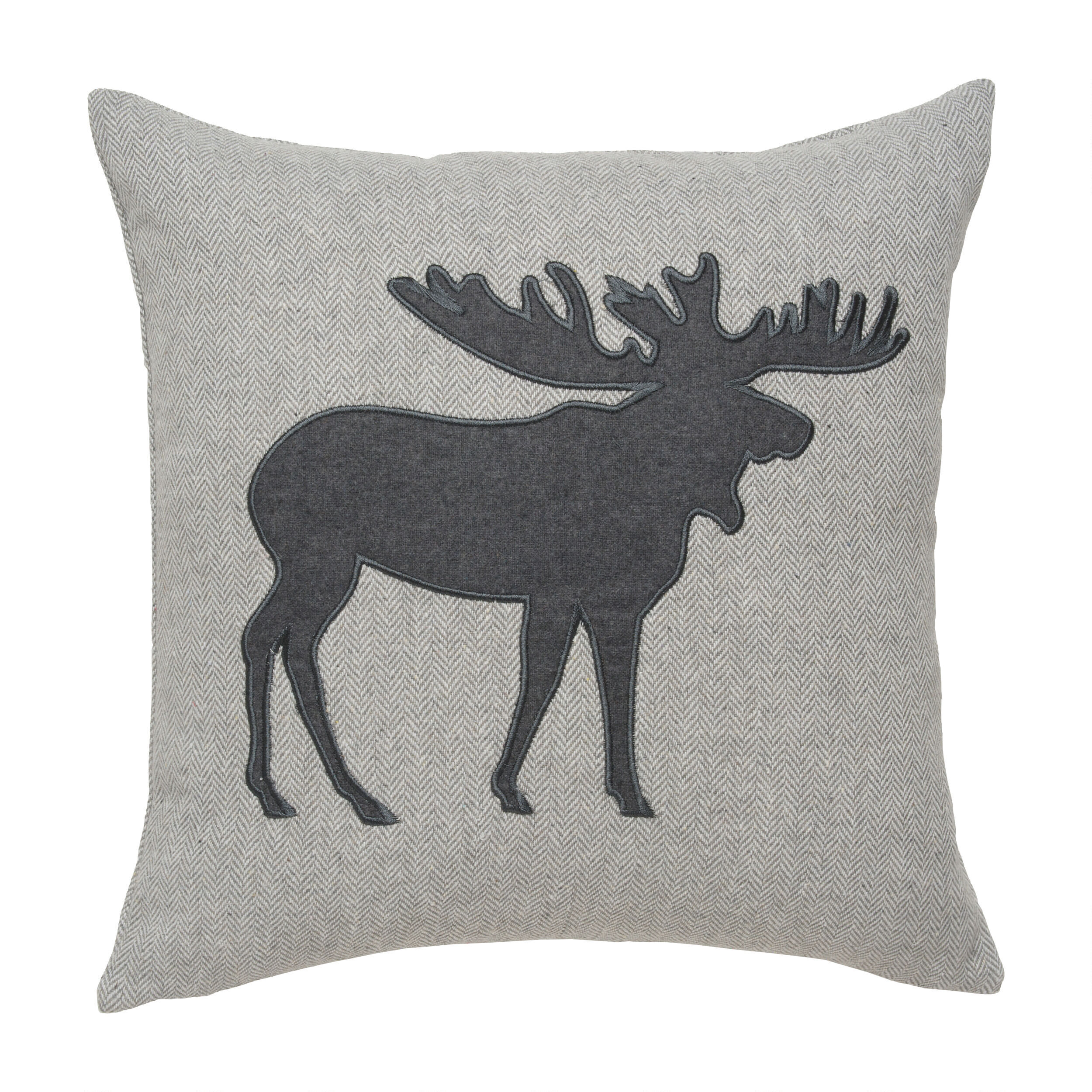 Moose throw pillow clearance