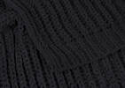 Cavendish Chenille Throw Black