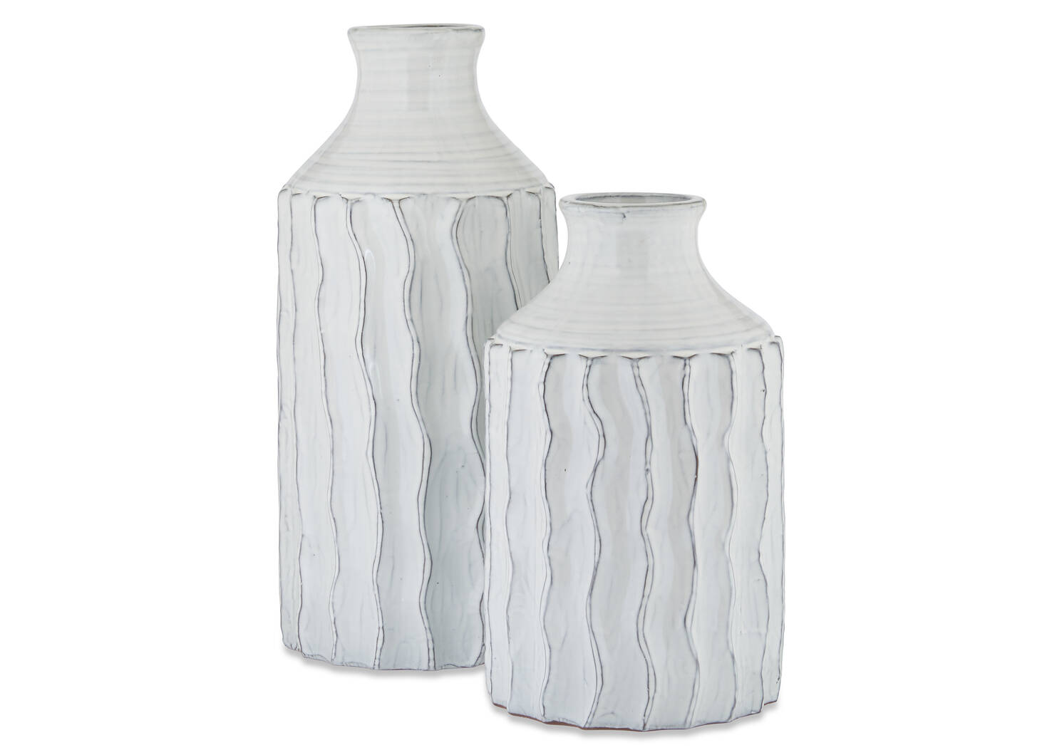 Vases Theros -blancs/noirs