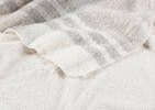 Becca Sherpa Throw Ivory/Glacier/Nutm