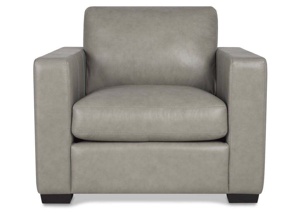 Brewer Custom Leather Armchair