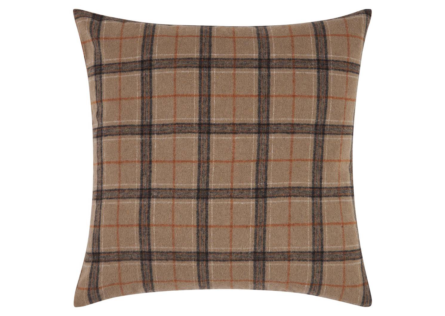 Robertson Plaid Toss 20x20 Caramel/Bl