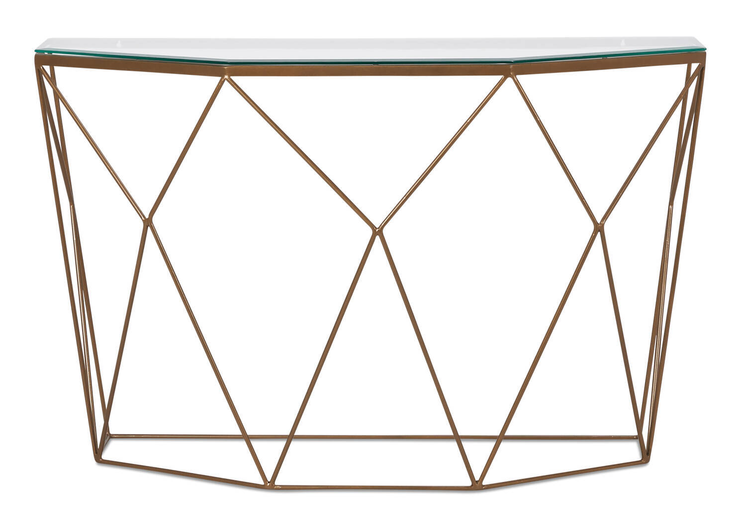 Stella Console Table -Brass
