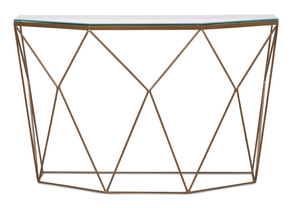 Stella Console Table -Brass
