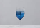 Shimmer Wine Glass Navy