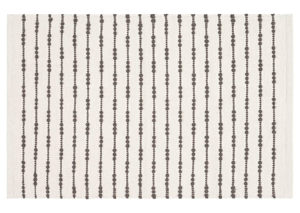 Rivera Stripe Accent Rug - Natural/Grey