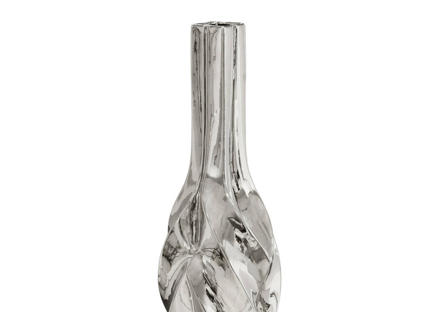 Cherice Vase Small Silver