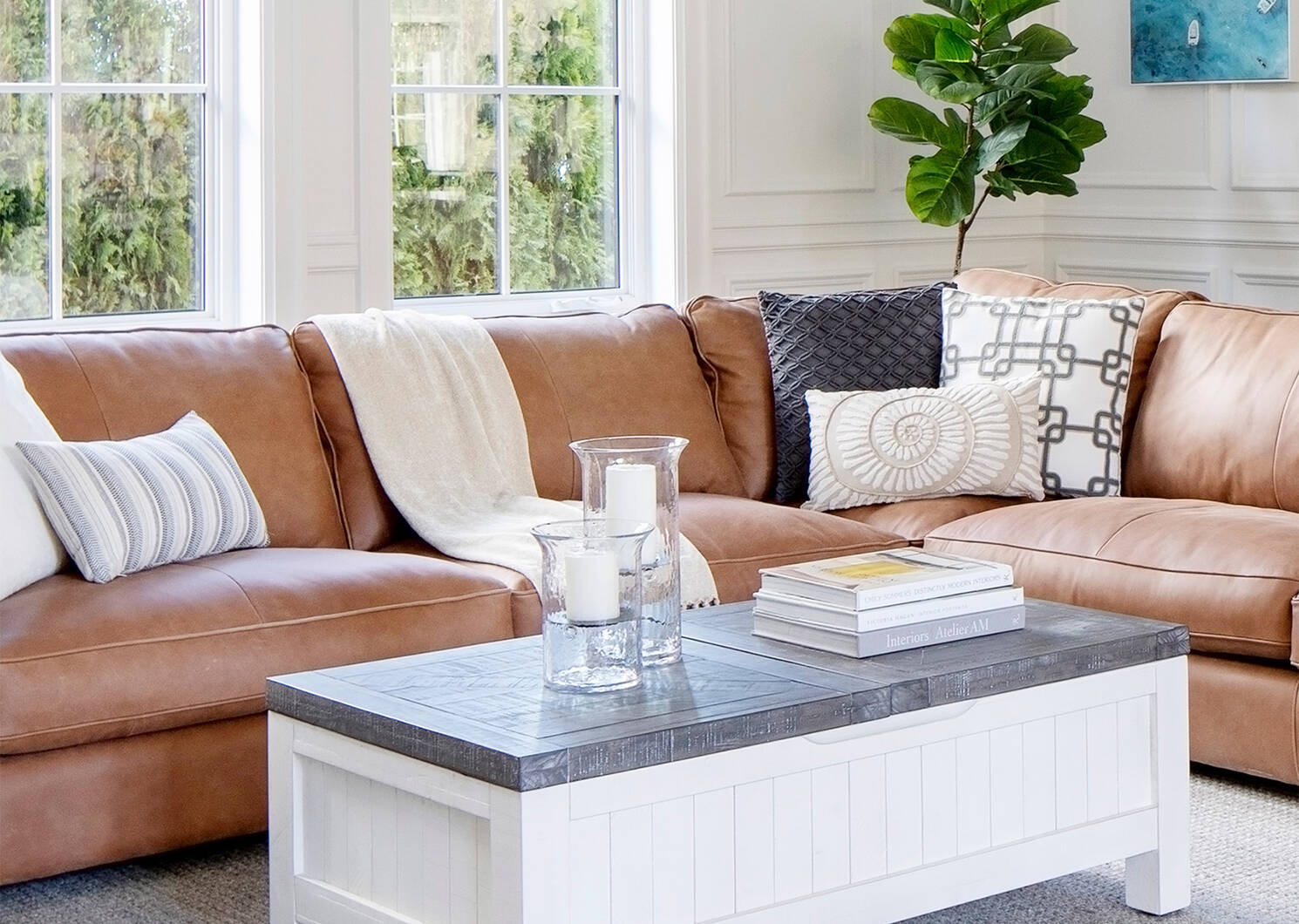 Table basse rang. Laurier -Meyer colombe