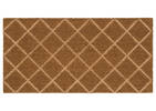 Paillasson Bordered Diamond naturel