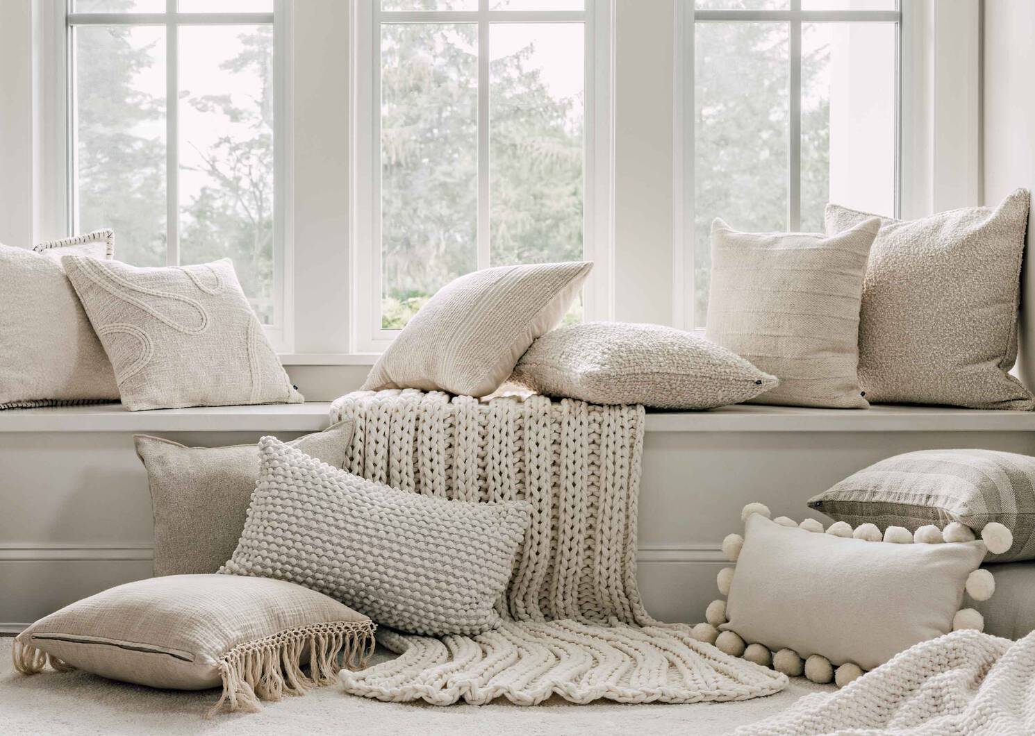 Greyson Throw Ivory