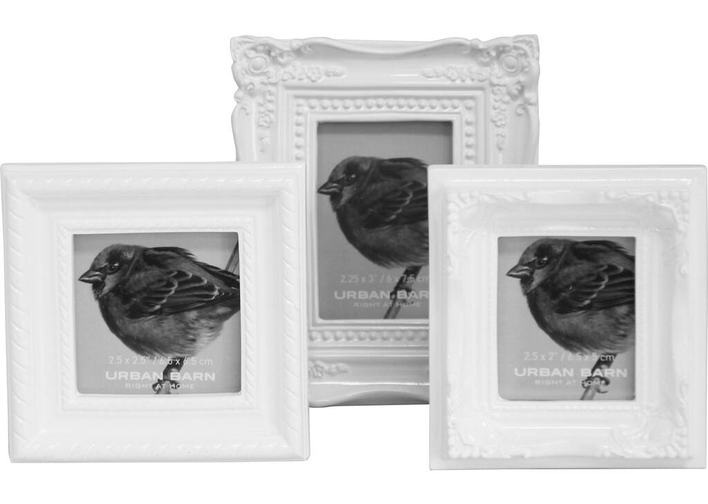Sara Frame Set White