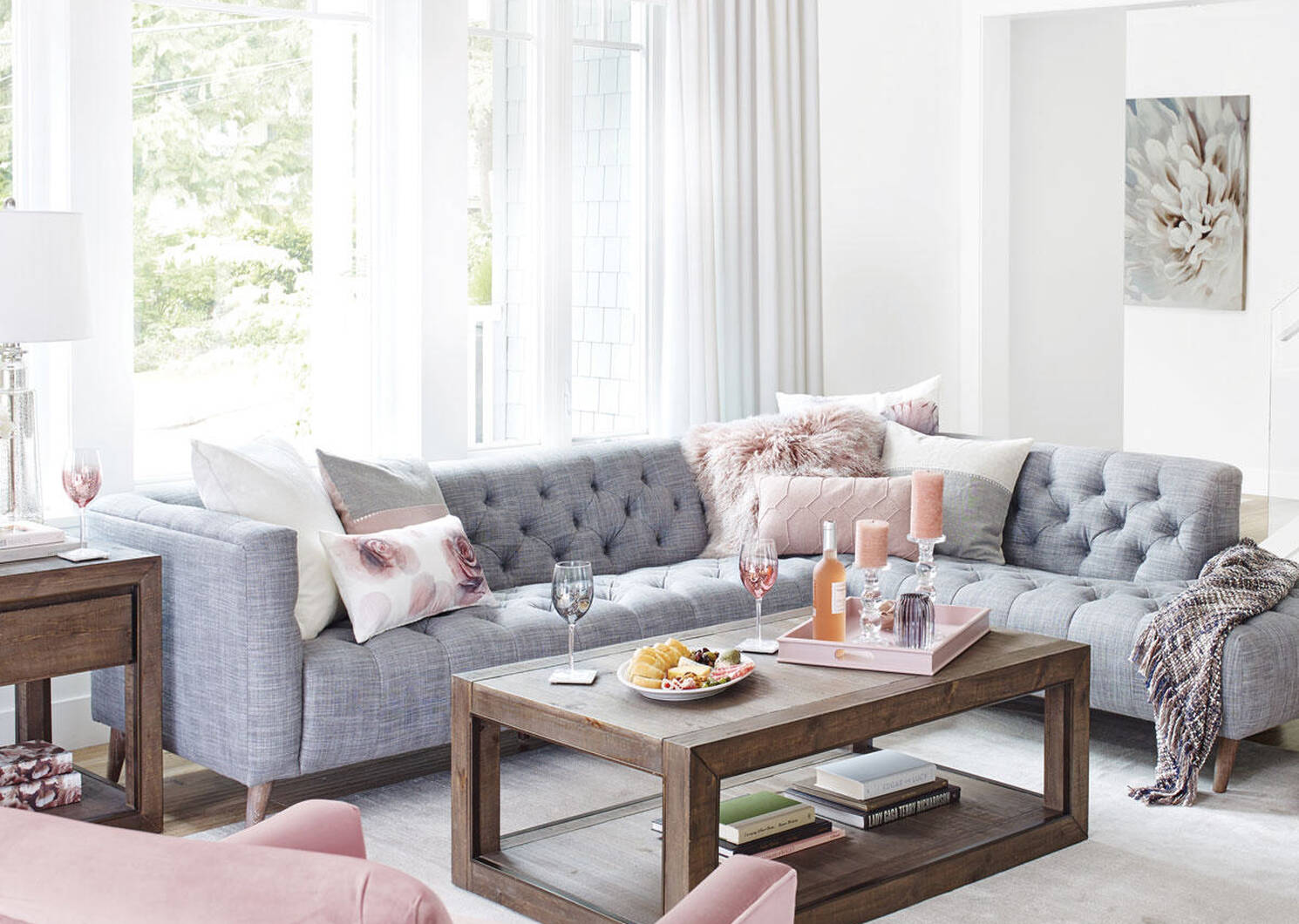 Nolan Sofa Chaise -Owen Grey, LCF