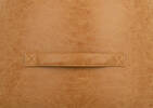 Pouf en similicuir Magnus brun clair