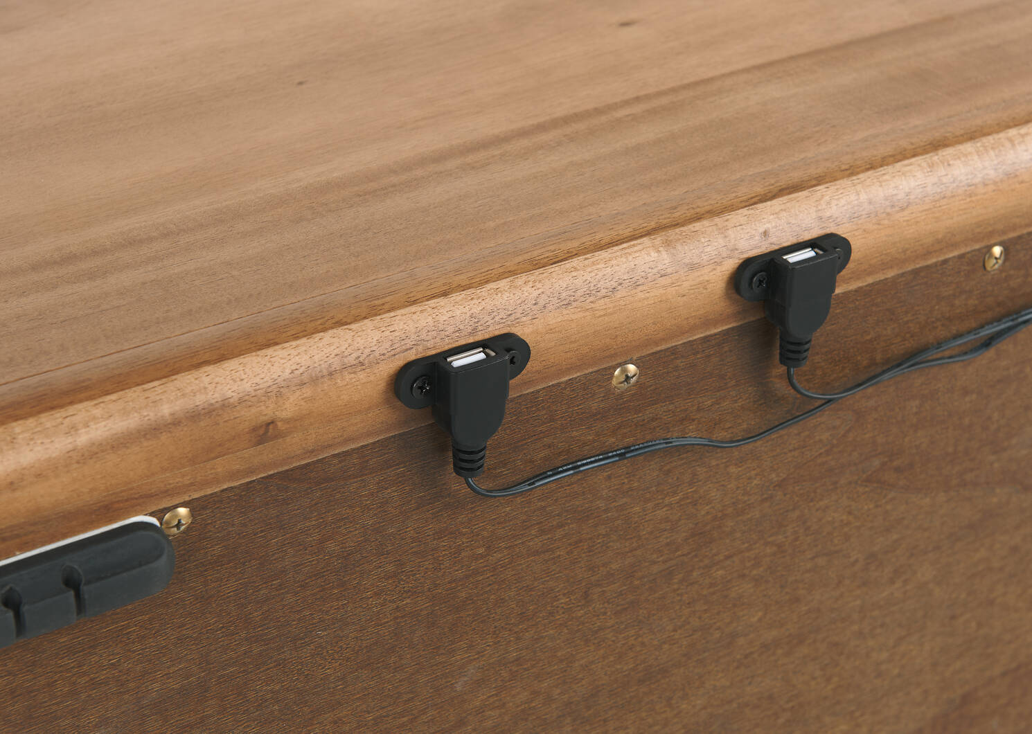 Table de chevet Werner -Croydon toffee