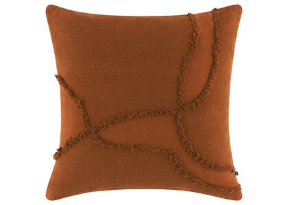 Coussin en coton Adeline 20x20 tamarin