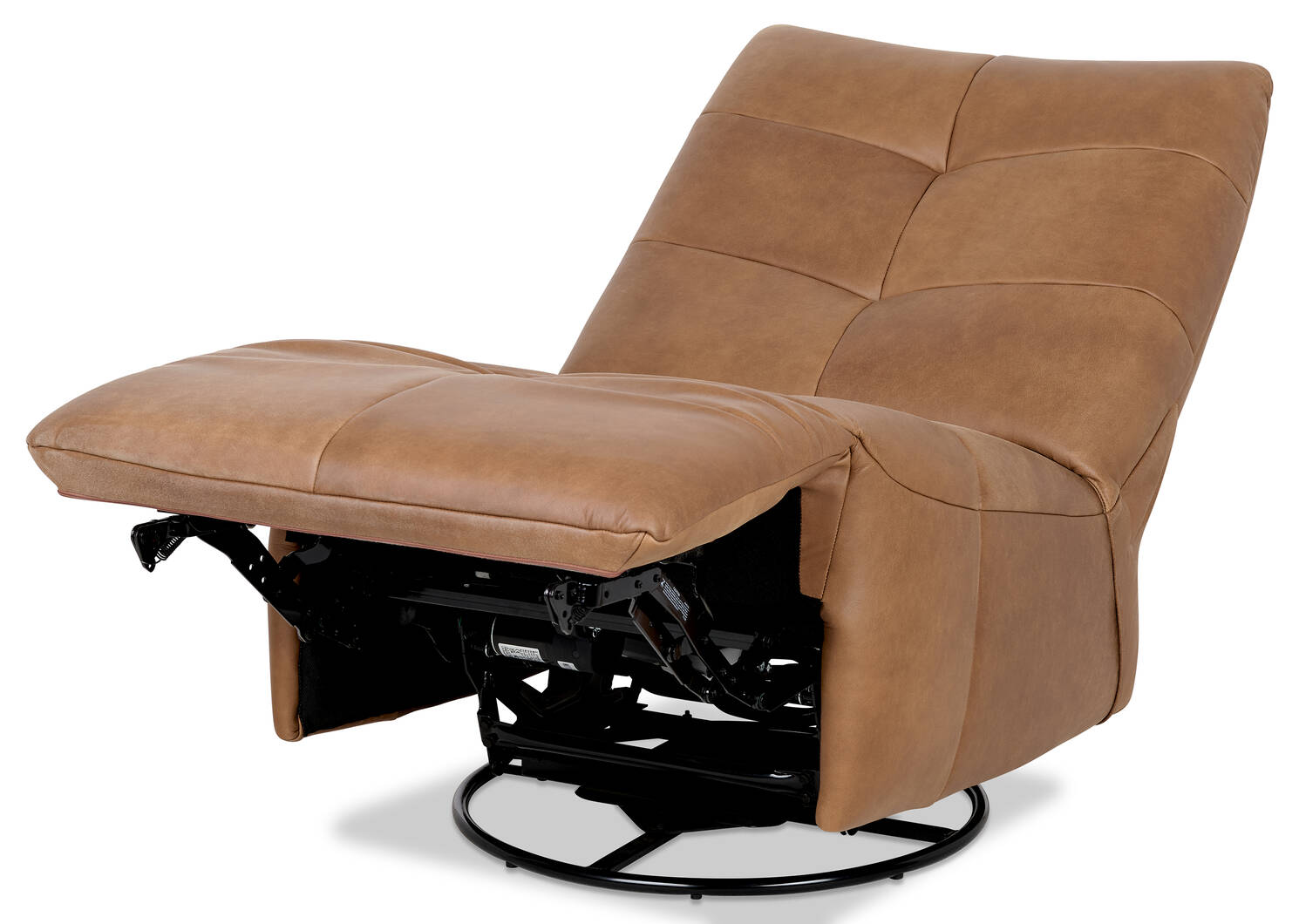 Durin Leather Power Recliner -Rin Cognac