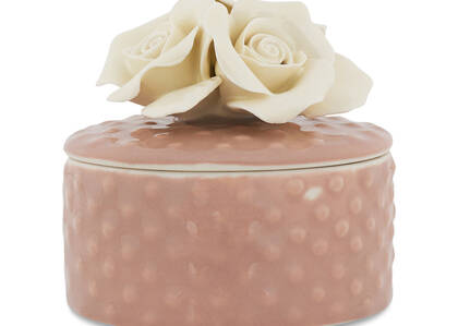 Alyssa Jewelry Box Milk/Ballet Pink