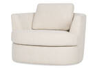 Beverly Swivel Chair -Amalie Ivory