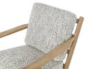 Everly Armchair -Zell Pebble