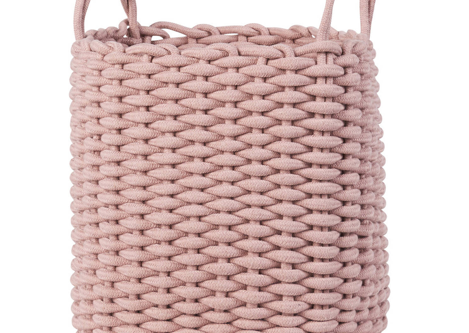 Panier à linge Corde rose ballet