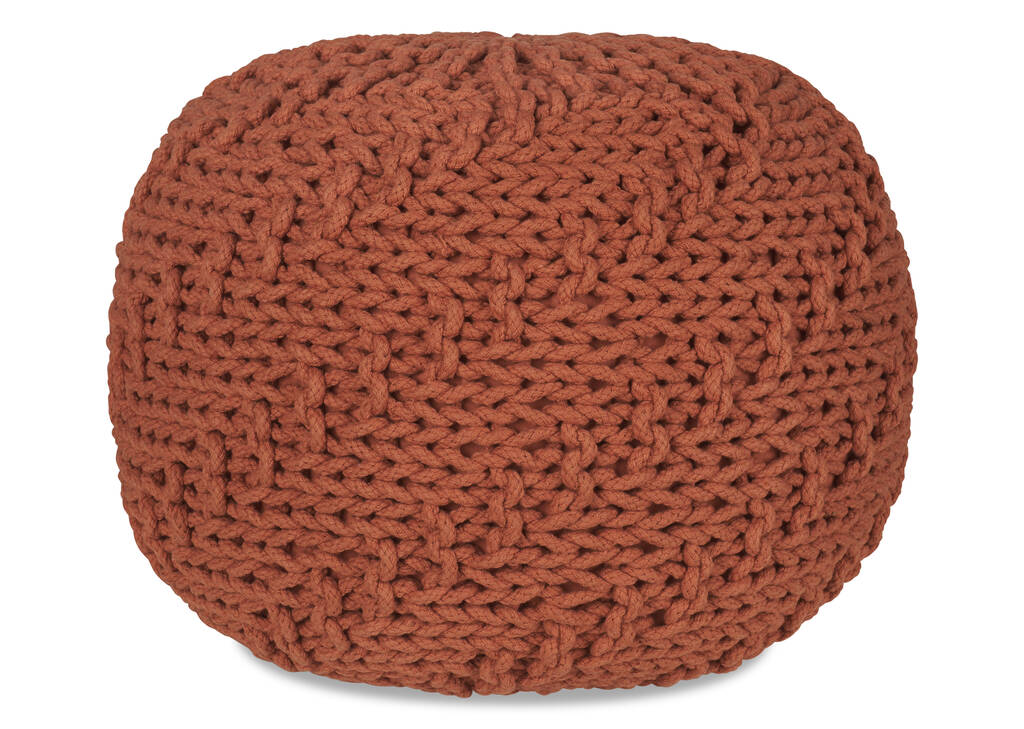 Roper Pouf Terracotta