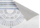 Tapis d'extérieur Soleil 60x96 bleu/gris