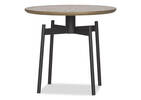 Melville Round Side Table -Raven Umber