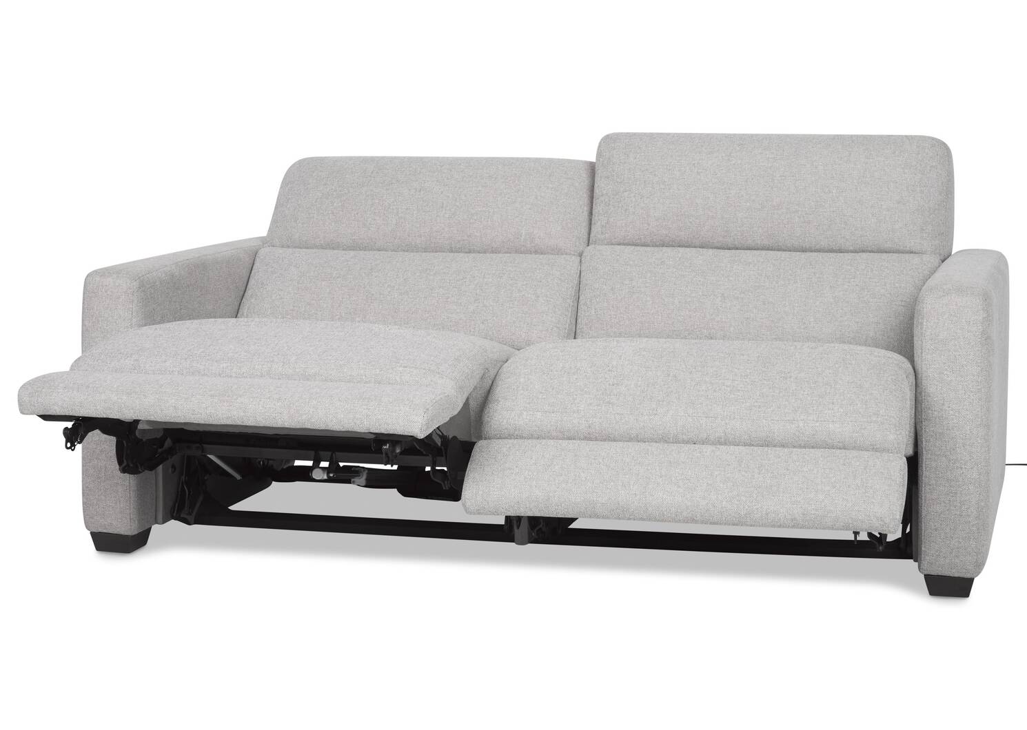 Keptner Reclining Sofa - Belfast Silver