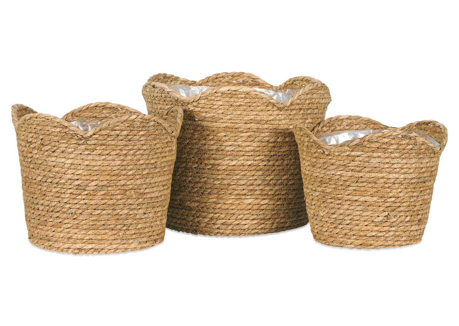 Cache-pot moyen tissé Diani