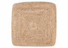 Euan Jute Pouf Natural