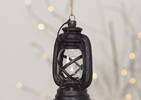 Ailey Lantern Orn Black