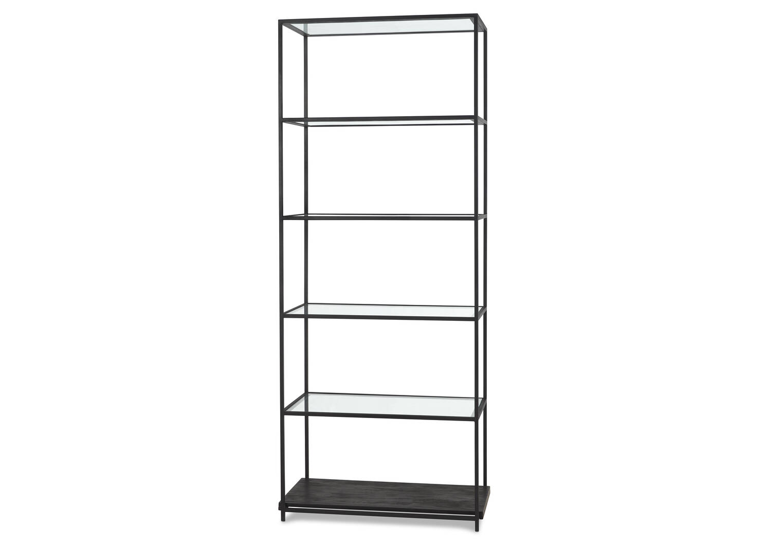 Axl Display Shelf -Black Oak