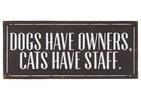 Dogs & Cats Wall Plaque